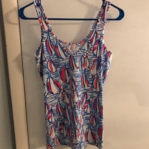 Red Right Return Tank Top ⛵️